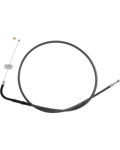 Magnum KARBONFIBR 34 3/4" Throttle Cable Smooth 90 Degree Harley Big Twin 84-17