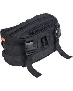 Biltwell 3001-01 EXFIL-7 Black / Orange Luggage Cooler Bag for Motorcycle Travel