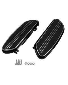 Biker's Choice 57213 Black ISO Floorboards Harley Touring 93-19 OE 50631-04