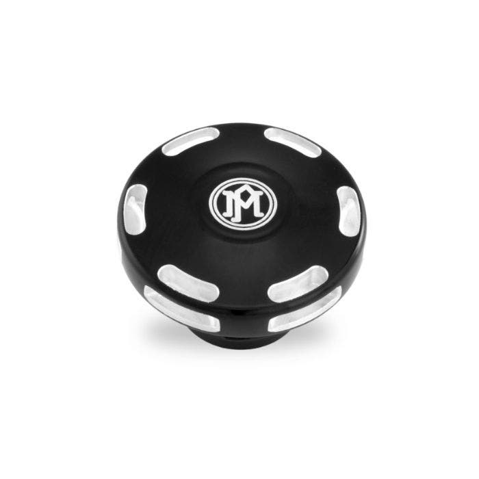 Performance Machine Contrast Cut Apex Led Fuel Gauge Gas Cap Harley 96-Up  0210-2025APX-BM