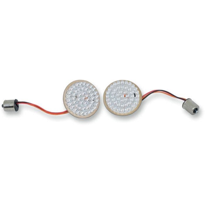 Drag Specialties 2-Pack 1157 Style Small Clear Bulb P/N 2060-0202 