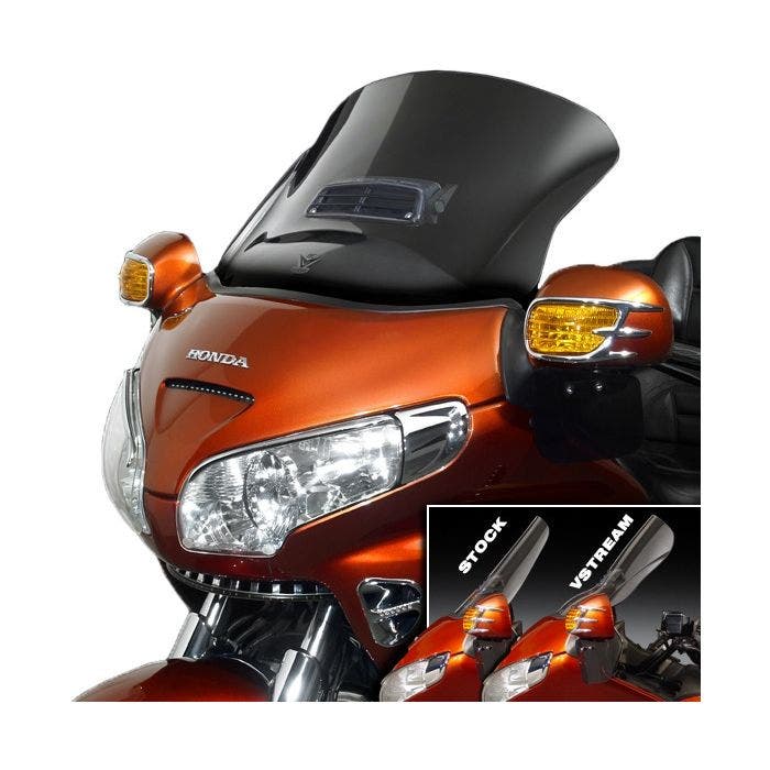 Motorcycle outlet windscreen tint