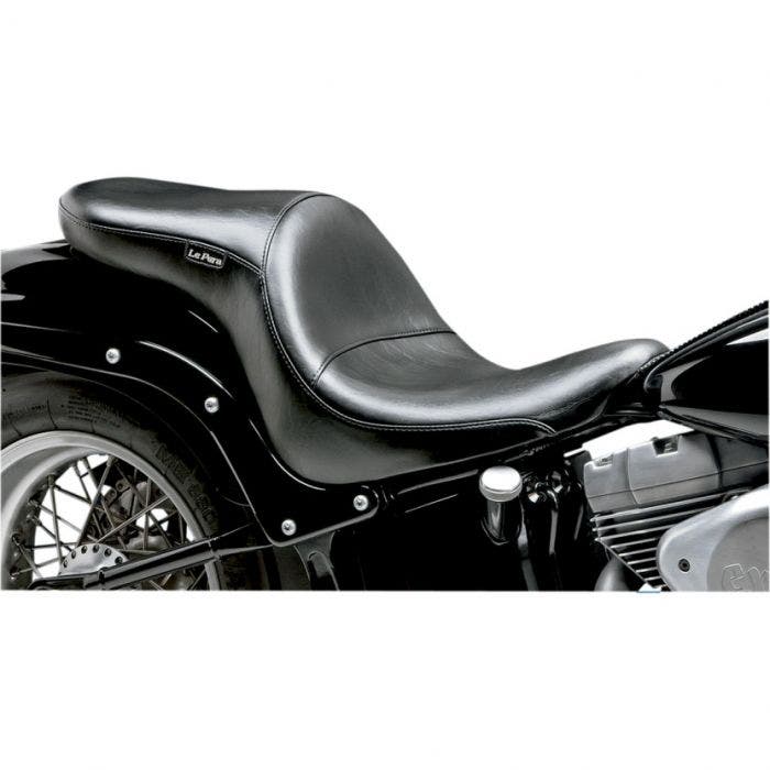 Le Pera LK-910S Smooth Maverick 2 Up Seat Harley Softail 06-10 FXST 07-17  FLSTF