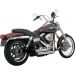 Vance & Hines 17217 Chrome Shortshots Staggered Exhaust '06-'11 Harley Dyna