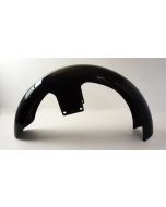 Russ Wernimont RWD LS-2 21" Vivid Black Painted Slim Wrapped Steel Front Fender Harley
