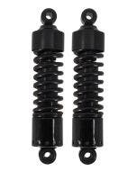 Black 11" Low Rear Shocks Pair Harley Ironhead Shovelhead Big Twin XL 54509-73A
