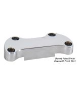 V-Factor 41207 Chrome Upper Handlebar Clamps 1974-Up Harley FX XL 56115-79B