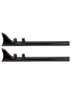 Mid USA 97213 Black Fishtail 33" Exhaust Extension Harley FLT Dresser 95-16