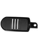 Black Streamliner Styled Foot Pegs Harley Big Twin Softail Touring 50211-04