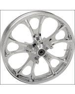 Coastal Moto Chrome Largo 3D 21" Front Cast Wheel Only Harley 08-22 w/ ABS