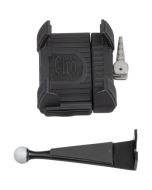 Ciro 50316 Premium Smartphone GPS Holder Fairing Mount Chrome Harley FLH/T 99-13
