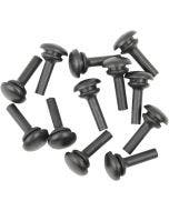 Arlen Ness Replacement Rubber Inserts Deep Cut Driver Passenger Floorboards