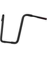 CycleSmiths 16" 1-1/4" Black Ape Hanger Motorcycle Handlebars Harley Custom