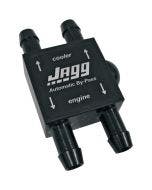 Jagg 4050 Black Billet Aluminum Automatic Oil Cooler Bypass Valve Harley Metric