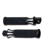 Arlen Ness Black Fusion Male Mount Foot Pegs for Harley or Metric