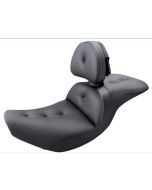 Saddlemen I14-07-181BR Road Sofa Pillow Top 2 Up Seat w/ Backrest 14-19 Indian