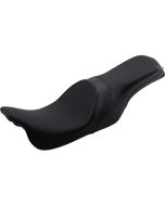 Drag Forward Positioned Predator 2-Up Seat Smooth Vinyl Harley FLH/T 08-Up