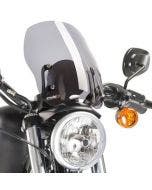 Puig 9283H Smoke New Generation Naked Windscreen Harley Sportster XL 04-17