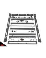 Rough Country 10615 Roof Rack & LED Lighting System 07-18 For Jeep Wrangler JK