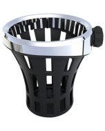 Ciro 50810 Chrome Lip Big Ass Drink Holder with Mount 30oz bottles 99-20 Harley