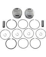 JE Pistons 324716 Dome 95" Big Bore Piston Set for 88" Harley Twin Cam 99-06