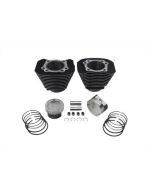 V-Twin Black Big Bore Kit 04-16 Harley Sportster 883 1200 Conversion XL