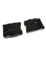 V-Twin 11-1086 Gloss Black Rocker Box Set Harley Twin Cam 88 FX FL 99-17