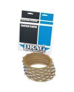 Drag Specialties Performance Aramid Fiber Clutch Plate Kit 99-17 Harley Twin Cam