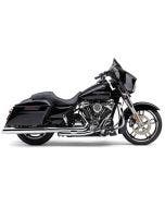 Cobra 6268 Chrome 909 Uppercut 4" Slip On Muffler Exhaust Harley Touring 95-16