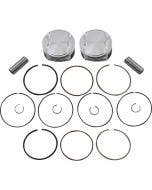 JE Pistons 370251 Flat 4.125" 120ci Big Bore Piston Set Harley M8 17-Up