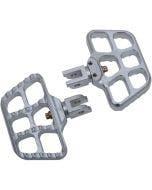 Joker Machine 08-644-6 Aluminum Mini Driver Floorboards 18-19 Harley Softail