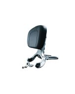 Kuryakyn Chrome Multi-Purpose Driver & Passenger Backrest (ea) Harley & Victory
