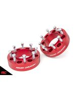 Rough Country 1094RED 2.0" 8x170 Wheel Spacers 03-Up Ford Super Duty F250 F350