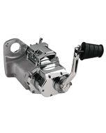 Ultima 201-70 Cast 6-Speed Left Side Transmission w/ Kicker Harley Softail 91-99