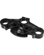 Kens Factory KFT-01 Black Next Level Top Triple Tree Harley Touring 14-Up