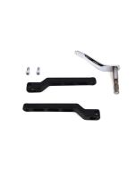 V-Twin 21-0754 Black Billet Heel Toe Shifter Lever Kit 18-Up Harley Softail FL
