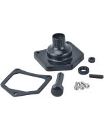 Drag Specialties Gloss Black Aluminum Solenoid Starter Cover 91-17 Harley
