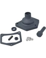 Drag Specialties Wrinkle Black Aluminum Solenoid Starter Cover 91-17 Harley