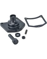 Drag Specialties Gloss Black Aluminum Solenoid Starter Cover 91-17 Harley