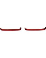Custom Dynamics Red Sequential Low Profile LED Turn Signal Lights H-D FL CVO 10-13