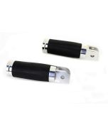 V-Twin 27-0493 Wyatt Gatling Polished Rider Footpeg Set Harley Softail M8 18-Up