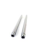 V-Twin 24-0056 Hard Chrome Fork Tube Set 4" Over Stock Harley FL FX WG 97-17