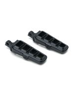Kuryakyn 6667 Black Dillinger Foot Peg w/Adapter Universal Harley Fit