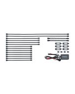 Kuryakyn 2801 Prism+ Impact LED Light Kit w/ Bluetooth Controller Universal 12V