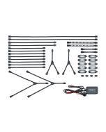 Kuryakyn 2803 Prism+ Pro LED Light Kit  w/ Bluetooth Controller Universal 12V