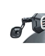 Kuryakyn 6617 Black Billet Dillinger Bar End Mirror 1" or 7/8" Honda Grom 14-Up