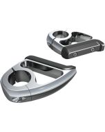 Ciro 60400 1 1/4" Engine Guard Bar Toe Rest Foot Peg Chrome Universal