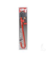 RHOX ACC-0029 Red Security Pedal to Wheel Lock Anti-Theft Device Golf Cart