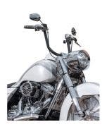 Klock Werks Black 14" Klip Hanger 1 1/4" Handlebar Harley FL Touring 08-20