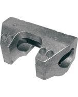 LA Choppers LA-7420-00 Raw Handlebar Clamp Riser Set 1 1/4" 94-13 Road King FLHR